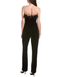 Liv Foster Velvet Wide Leg Jumpsuit