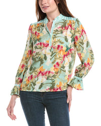 Nicole Miller Blouse White