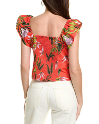 Nicole Miller Ruched Top