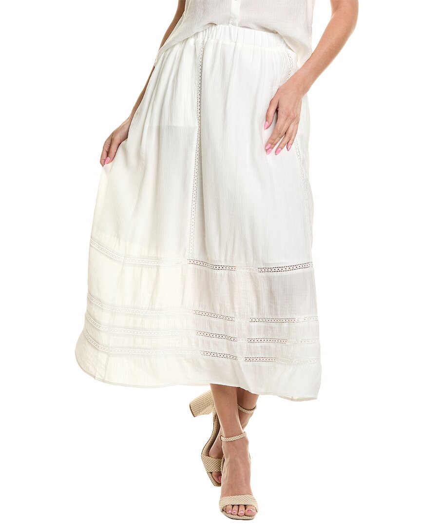 Nicole Miller Lace Trim Skirt