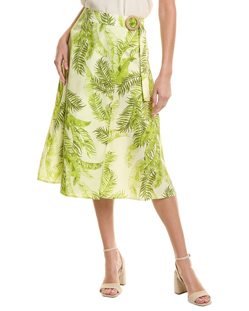 Nicole Miller Faux Wrap Skirt
