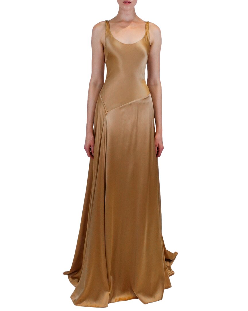 Azeeza Deepika Gown Coffee
