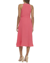 Kensie Crepe Scuba Midi Dress