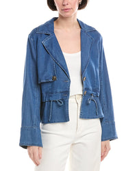 Sam Edelman Gina Jacket Regular 0 (XS) Blue