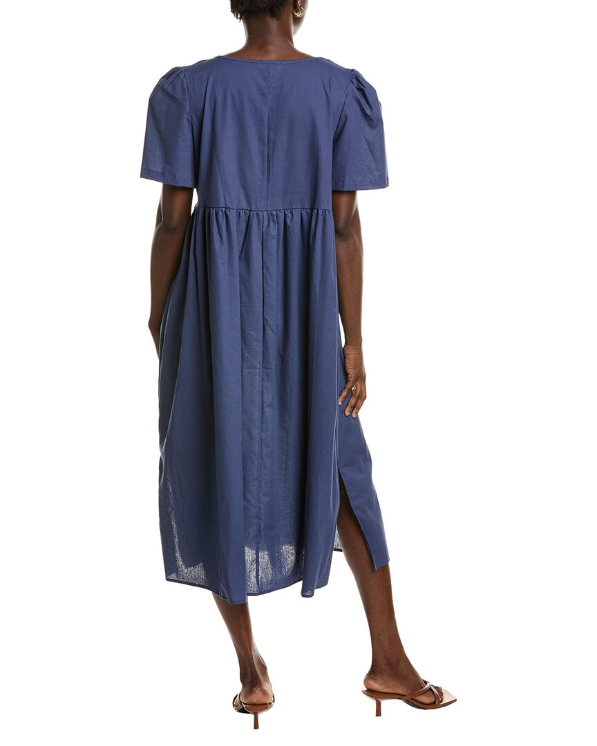 Ipponelli Shirred Midi Dress