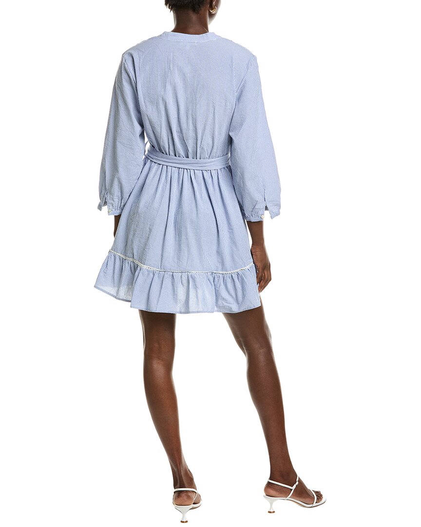 Ipponelli Seersucker Mini Dress