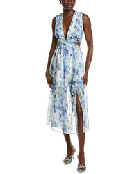 Ipponelli Cutout Waist Midi Dress