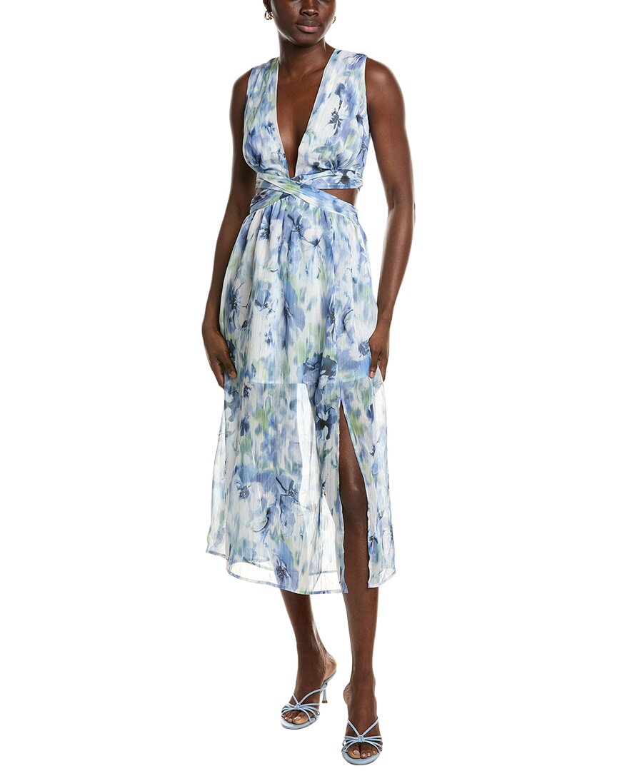 Ipponelli Cutout Waist Midi Dress