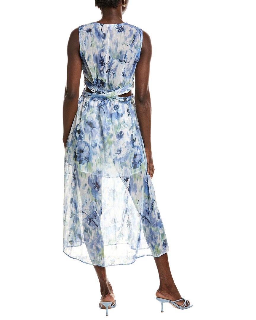 Ipponelli Cutout Waist Midi Dress