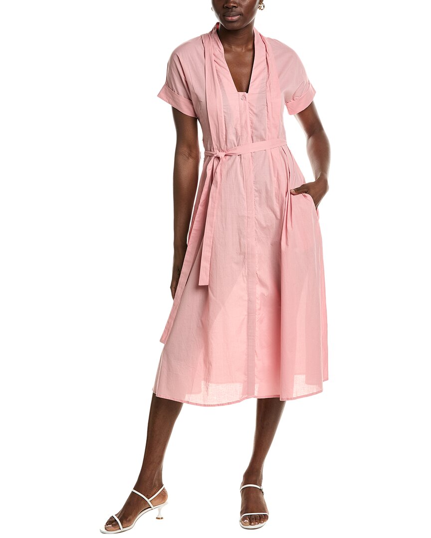 Ipponelli Pleated Shirtdress