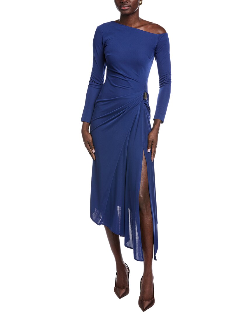 Carla Ruiz Ruched Midi Dress