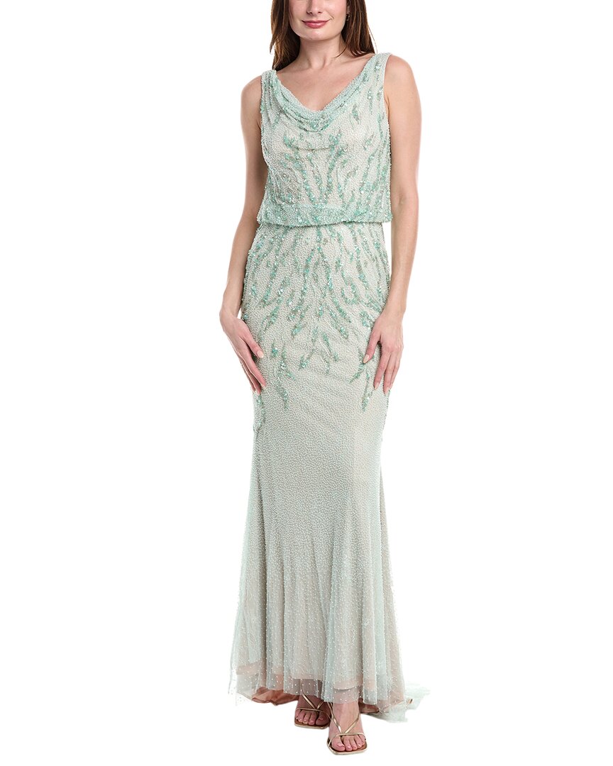 Issue New York Beaded Popover Gown