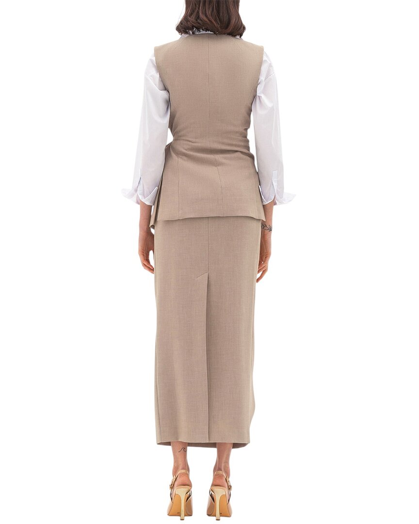 Bgl 2Pc Vest & Skirt Set