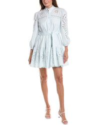 Avec Les Filles Avec Les Filles Broderie Anglaise Shirtdress