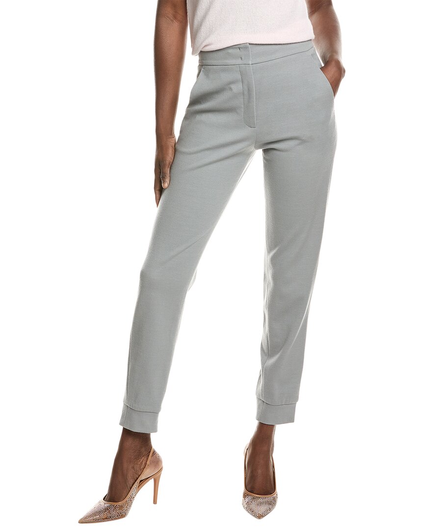Akris Christopher Wool-Blend Pant Grey Multi