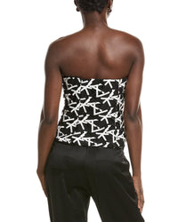 Akris Lace Silk-Lined Top