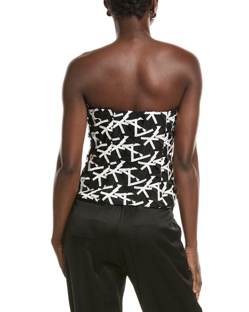 Akris Lace Silk-Lined Top