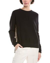 Akris Cashmere & Silk Pullover Black