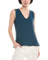 Akris Silk Tank Blue