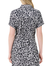 Nic+Zoe Onyx Animal Top