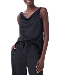 Nic+Zoe Petite Crepe Drape Tank