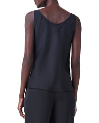 Nic+Zoe Petite Crepe Drape Tank