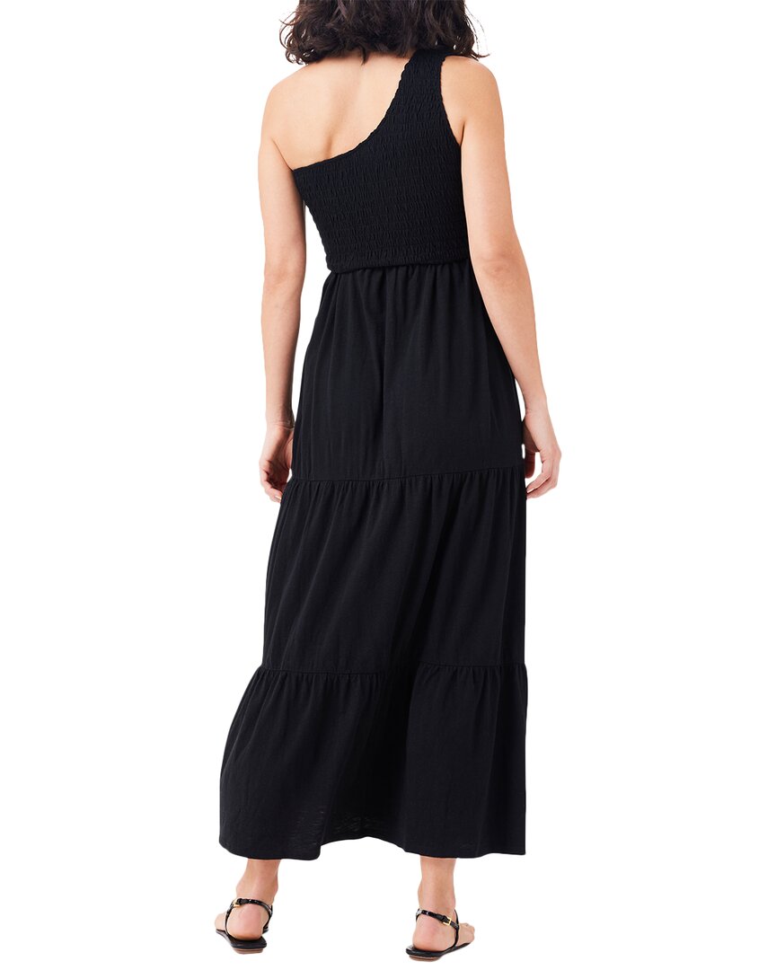 Nic+Zoe One Shoulder Smocked Dress