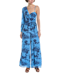 Marion Twisted One-Shoulder Jumpsuit Regular 4 (S) Blue