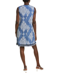 Sandra Darren Wrap Front Mini Dress