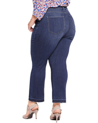 Nydj Plus Marilyn Wonderland Ankle Crop Jean