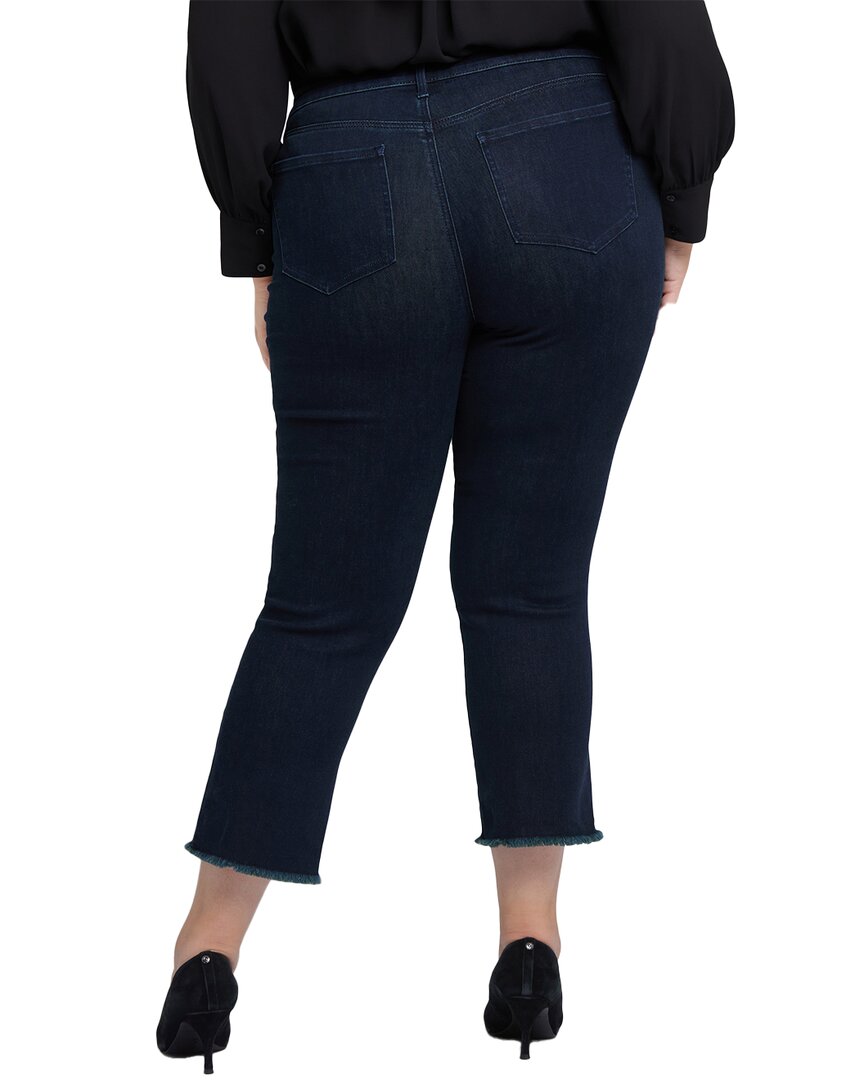 Nydj Plus Marilyn Midnight Falls Ankle Crop Jean