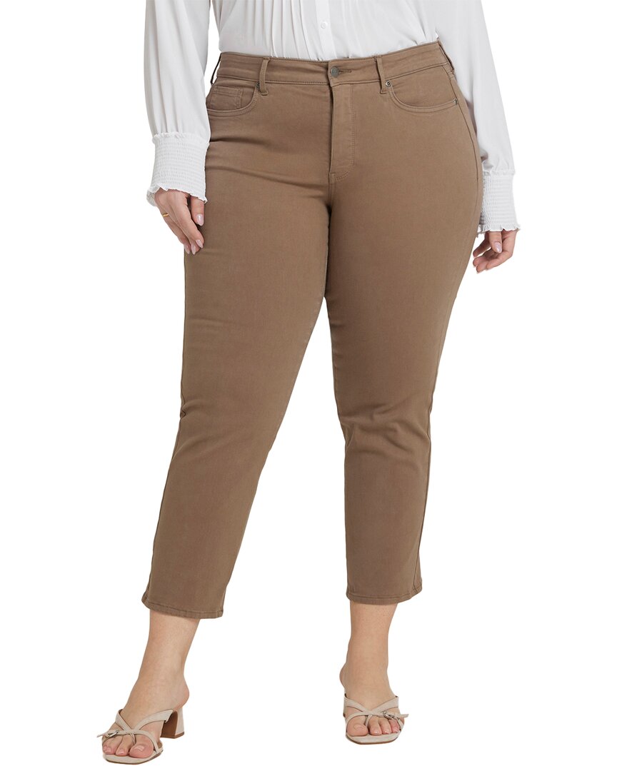 Nydj Plus Marilyn Incense Ankle Crop Jean Multi