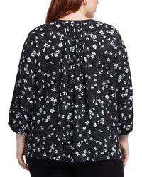 Nydj Plus Pintuck Blouse
