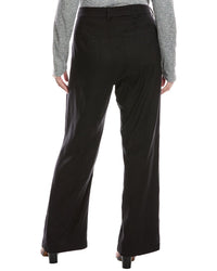Nydj Plus Trouser Black Straight Leg Jean