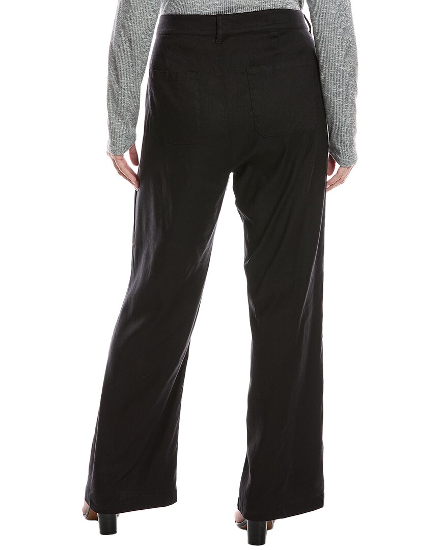 Nydj Plus Trouser Black Straight Leg Jean