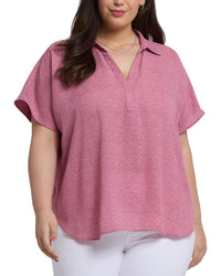 Nydj Plus Becky Blouse Multi