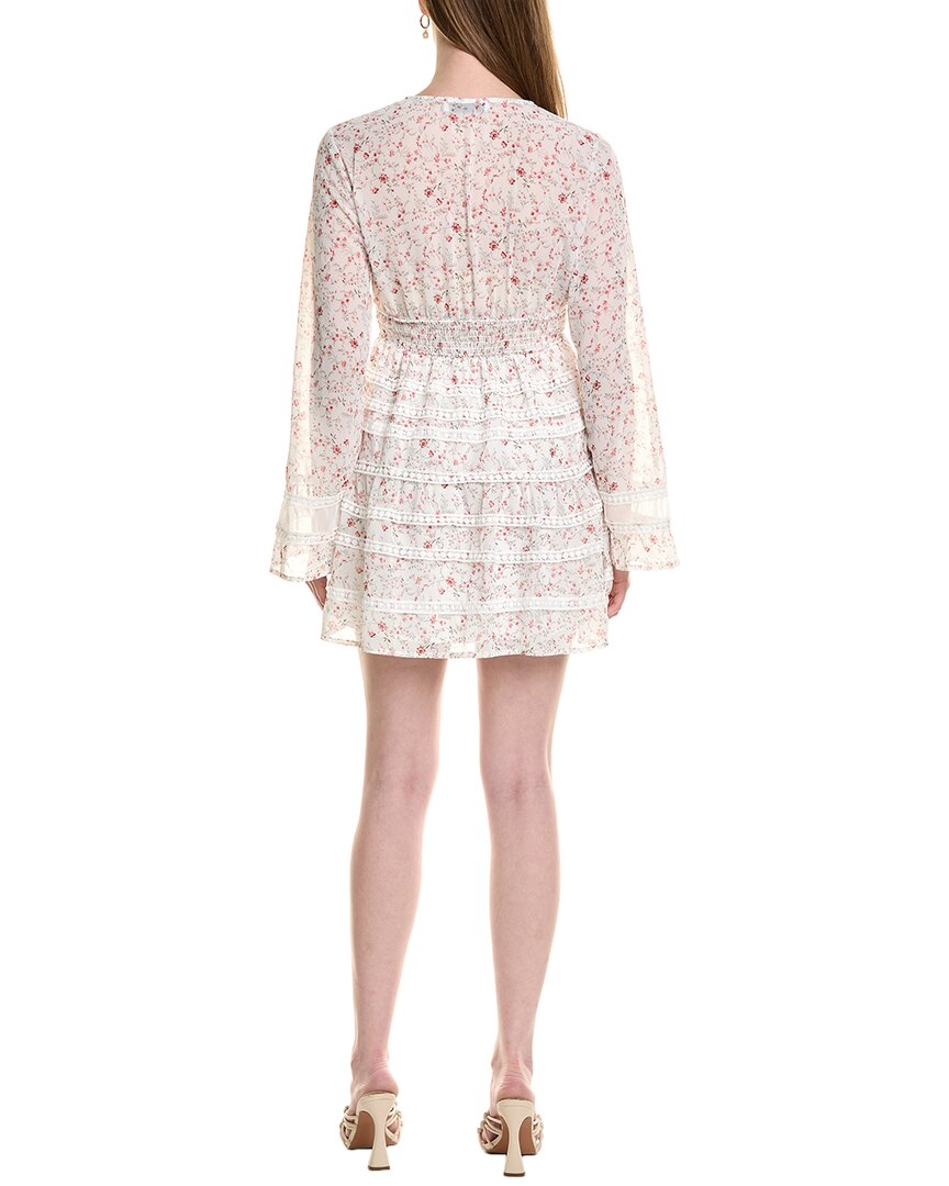 white lace dress with cutouts Title: Lace Cut Out Dress in White by Lace
