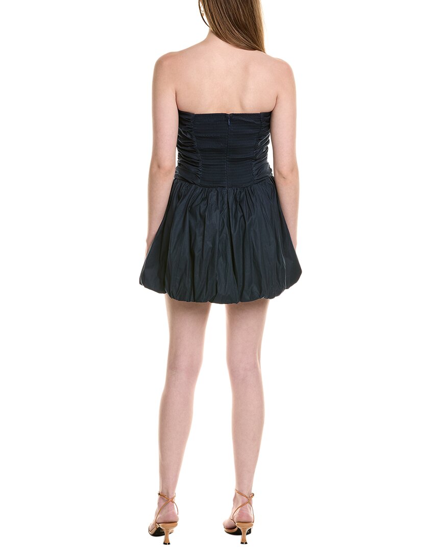 navy ruched mini dress Jl Luxe Ruched Mini Dress, Blue / 2