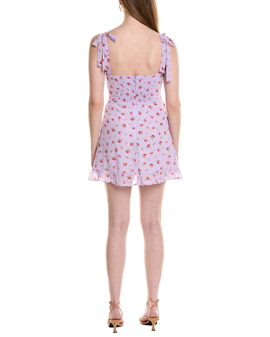 Jl Luxe Tie Shoulder Mini Dress