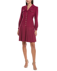 Nanette Nanette Lepore Nanette Nanette Lepore Pleated Drop-Waist Dress