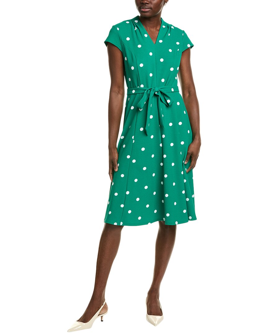 Sharagano Midi Dress 4 Green