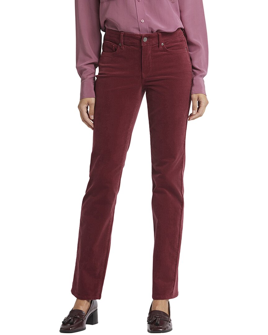 Nydj Petite Marilyn Cranberry Pie Straight Leg Jean