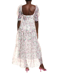 Ipponelli Tiered Organza Maxi Dress