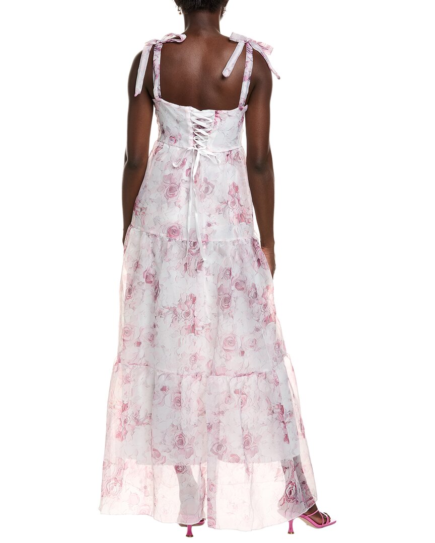 Ipponelli Tiered Organza Maxi Dress