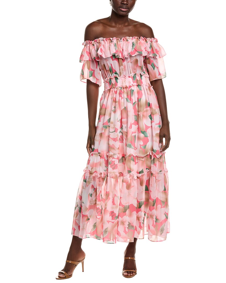 Ipponelli Off-The-Shoulder Midi Dress