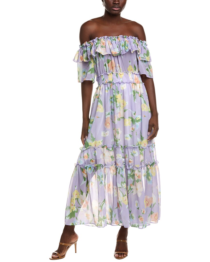 Ipponelli Off-The-Shoulder Midi Dress