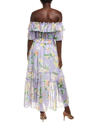 Ipponelli Off-The-Shoulder Midi Dress