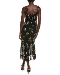 Ipponelli Tie Shoulder Midi Dress