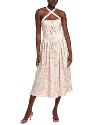 Ipponelli Tie Shoulder Midi Dress