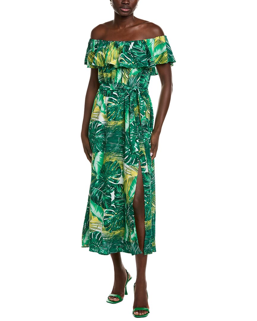 Ipponelli Off-The-Shoulder Midi Dress